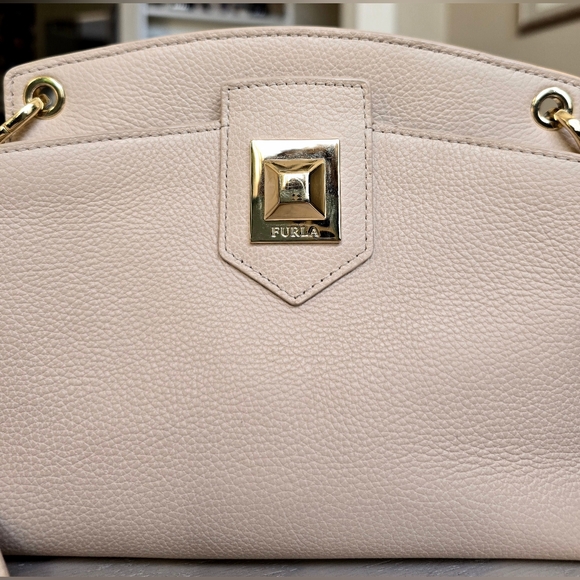 Furla Anna Small Leather Crossbody Bag - Picture 3 of 16